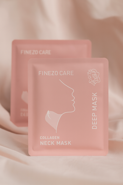 Finezo Care™ - Anti Aging Halsmaske 10st