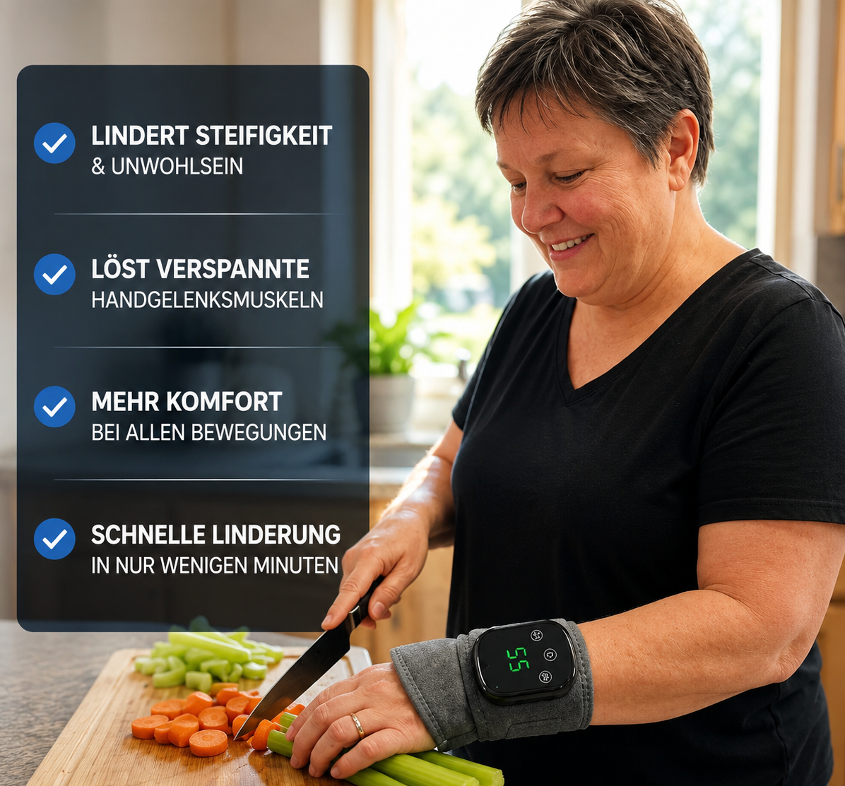 Finezo Care™ - 3-in-1-Handgelenkstütze
