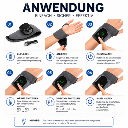 Finezo Care™ - 3-in-1-Handgelenkstütze