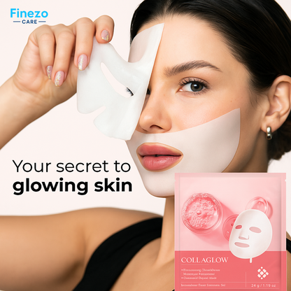 FinzoCare™ - Gläserne Haut Kollagen Maske