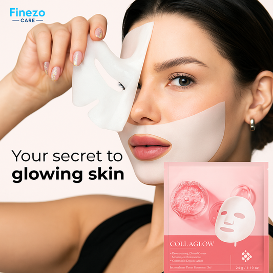 FinzoCare™ - Gläserne Haut Kollagen Maske