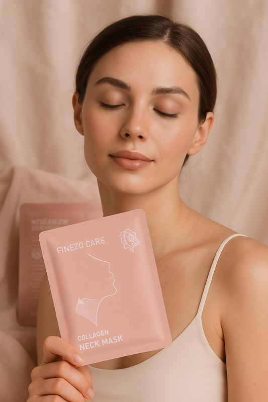 Finezo Care™ - Anti Aging Halsmaske 10st