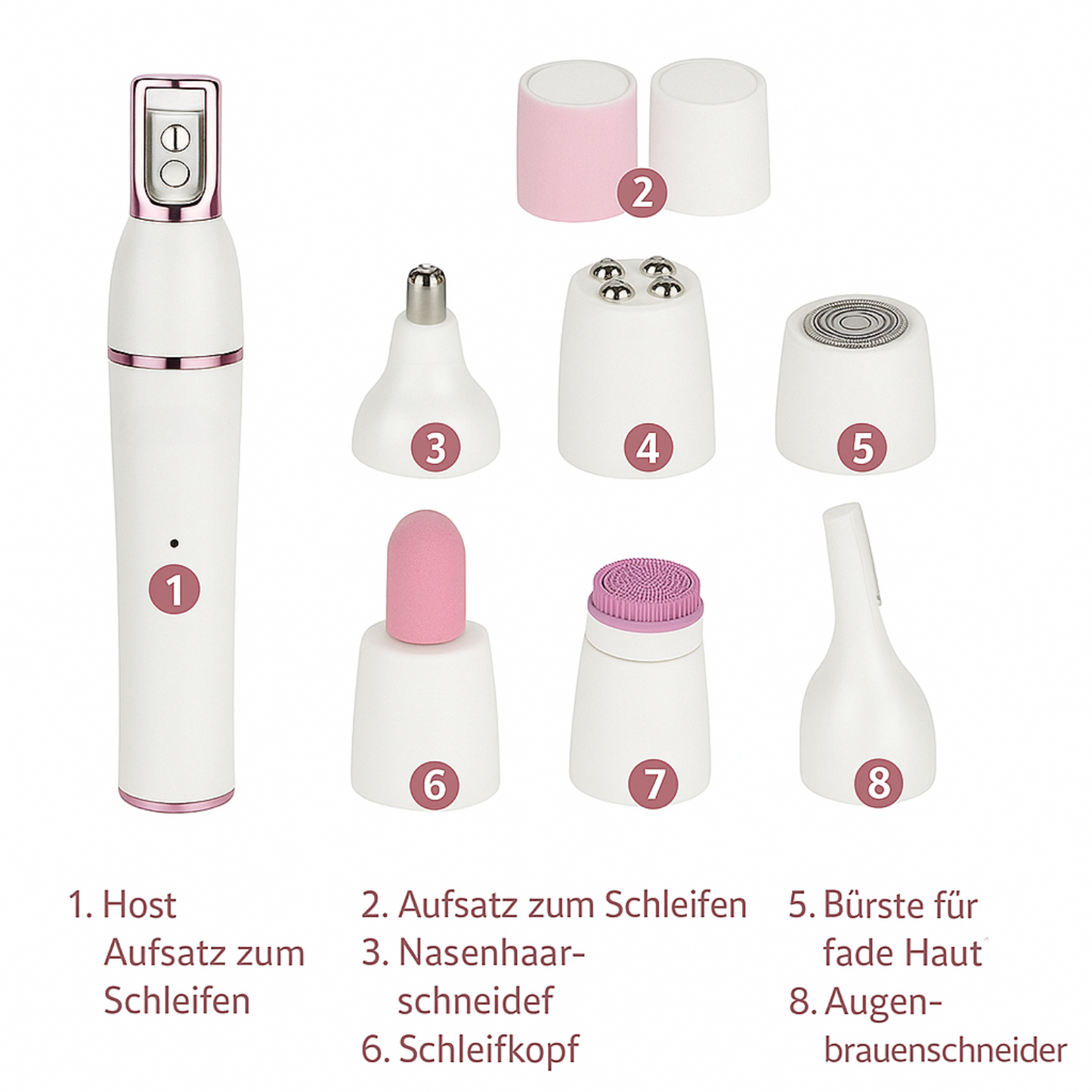 Finezo Care™ | 7 in 1  Epilator Set - 50% RABATT